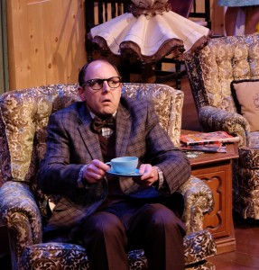 Geno Carr as Charlie, the "foreigner." Photo:  Ken Jacques