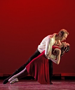 Maxim Tchernychev and Stephanie Maiorano in a scene from San Diego Ballet’s ‘Don Juan.’ Photo: Manuel Rotenberg 