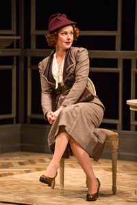Amanda Quaid as the grownup Kay in the Old Glbe Time and the Conways. Jim Cox Photo