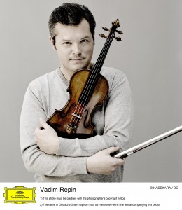 Vadim Repin [photo (c) Kasskara & Deutsche Grammophon]