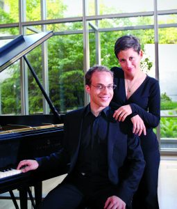 Orion Weiss and Anna Polonsky [photo courtesy of La Jolla Music Society]