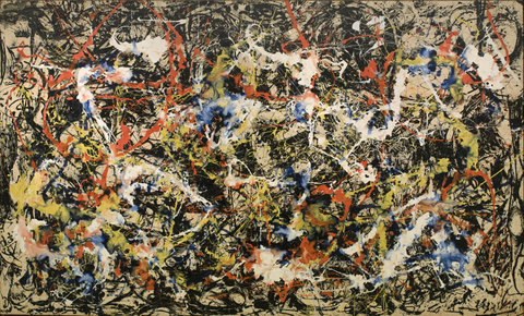 Jackson Pollock's "Convergence," 1952.