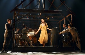 Carmen Cusack in the Old Globe Theatre's Bright Star.  Jean Marcus Photos