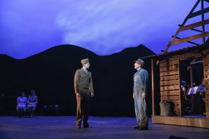 A. J. Shively and Stephen Bogardus in Old Globe Theatre's Bright Star. Joan Marcus Photos