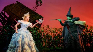 Chandra Lee Schwartz and Emma Hunton tell the untold story of the witches of oz. Photo: Joan Marcus