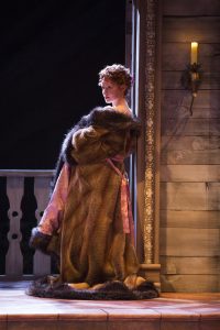 Wrenn Schmidt in Arms and the Man at The Old Globe. Jim Cox Photo.