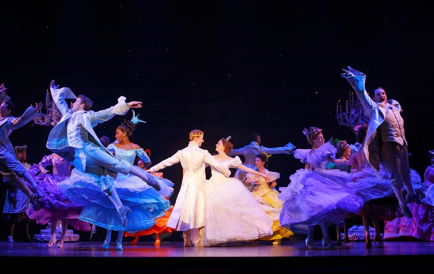 The cast of the National Tour of Rodgers + Hammerstein’s Cinderella. Photo © Carol Rosegg.