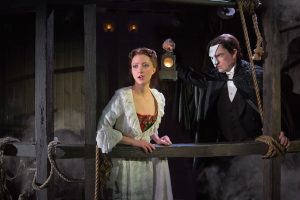 Katie Trais and Chris Mann in The Phantom of the Opera. Matthew Murphy Photo