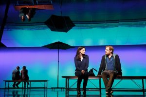 Idina Menzel and Anthony Rapp in touring If/Then at the Civic Theatre. Joan Marcus Phto