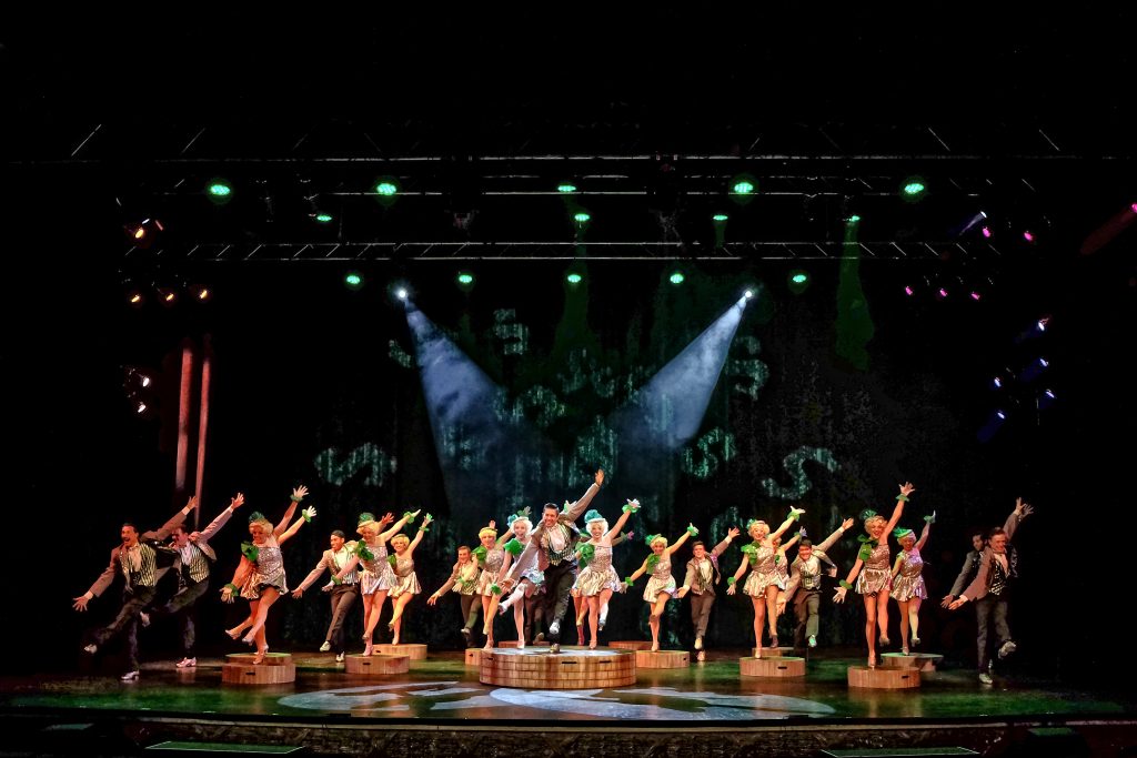 The Company of "42nd Street," presented by San Diego Musical Theatre. Photo: Ken Jacques