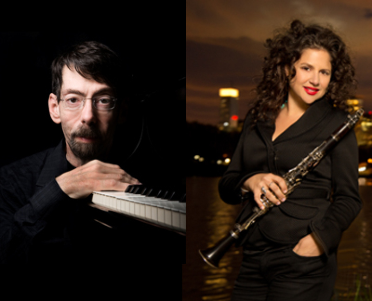 Fred Hersch and Anat Cohen. Used by permission of the La Jolla Athenaeum