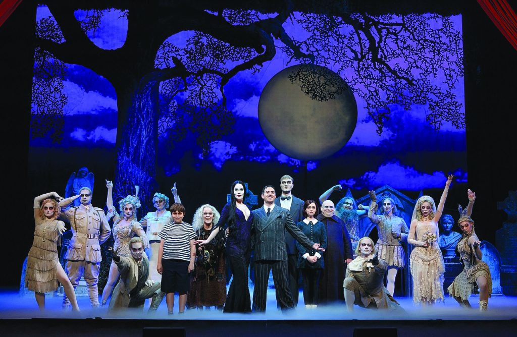 The Addams Family Company. Image Ken Jacques 