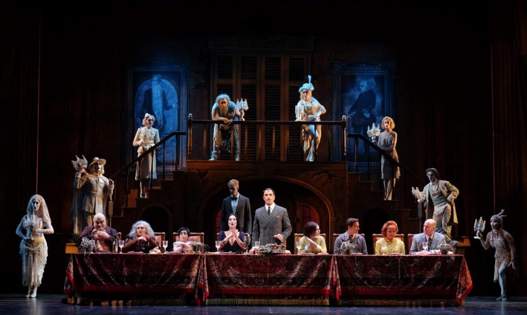 The Addams Family Company in "One Normal Night" Image: Ken Jacques