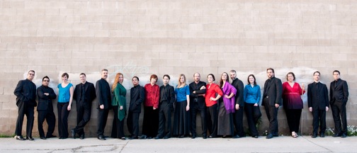 Chorus of the Bach Collegium San Diego [photo courtesy of Bach Colklegium San Diego]