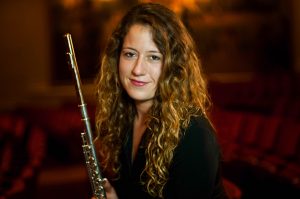 Rose Lombardo, flute; photo - Beth Ross Buckley